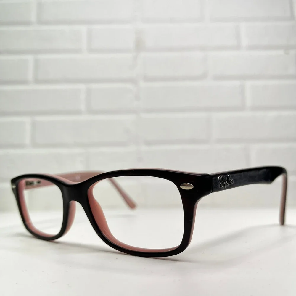 Ray-Ban RB1531 3580 Kids Eyeglasses Frames Purple Pink Square 48-16-130 1131